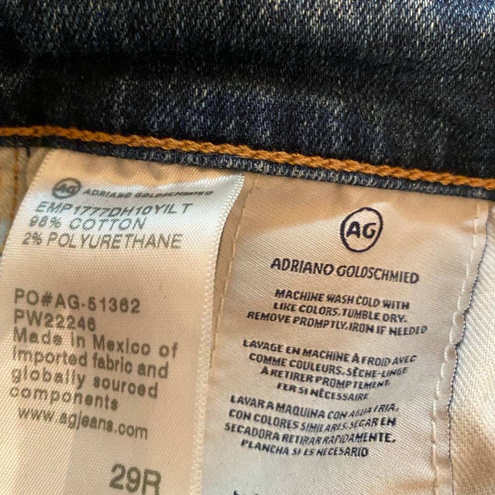 AG jeans only wore twice very stretchy and comfortable medium rise